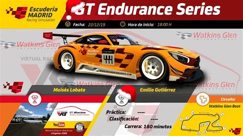 Iracing Vrs Endurance Watkins Glen Mercedes Amg Gt Emilio