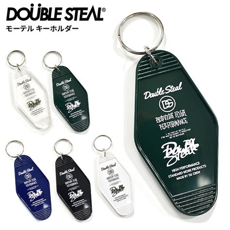 楽天市場割引クーポン配布中 DOUBLE STEAL ダブルスティール モーテル キーホルダー キーチェーン 431 90007