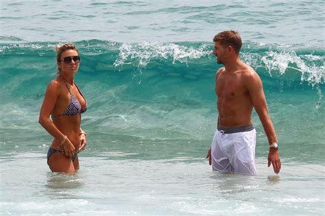 Alex Gerrard Bikini Candids Beach In Ibiza July Celebmafia