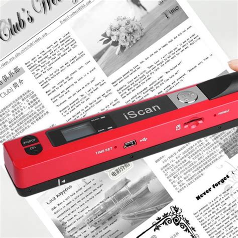 Handheld Portable Document Scanner– Zincera