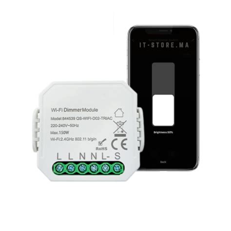 Dimmer Tuya Micromodule Interrupteur Variateur Pour Clairage Wifi