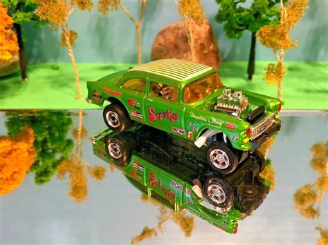 Hot Wheels Beautiful Custom Drag Gasser Super Rat Real Riders Etsy