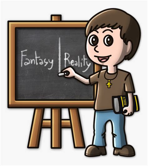 Christian Kid Differences Between Fantasy And Reality Hd Png