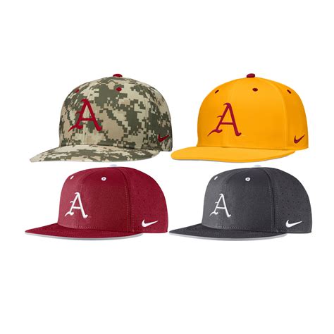 Razorback Nike Authentic Baseball Team Fitted Cap - The Stadium Shoppe