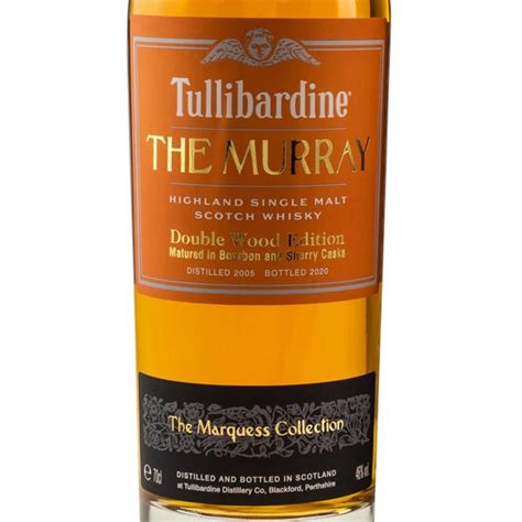 图里巴丁穆雷双桶2005版单一麦芽威士忌Tullibardine The Murray Double Wood Edition 2005