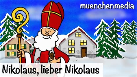 Nikolaus Lieber Nikolaus Weihnachtslieder Kinderlieder Deutsch