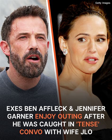 Exes Ben Affleck And Jennifer Garner Meet Up Following His ‘tense