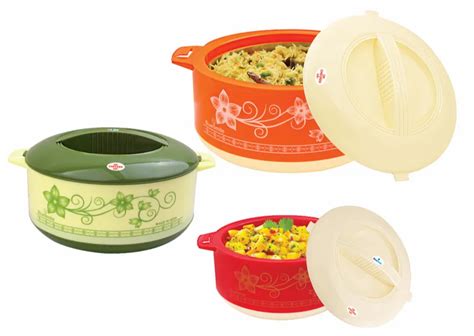 Round Red Plastic Hot Pot Casserole At Set In Nala Sopara ID