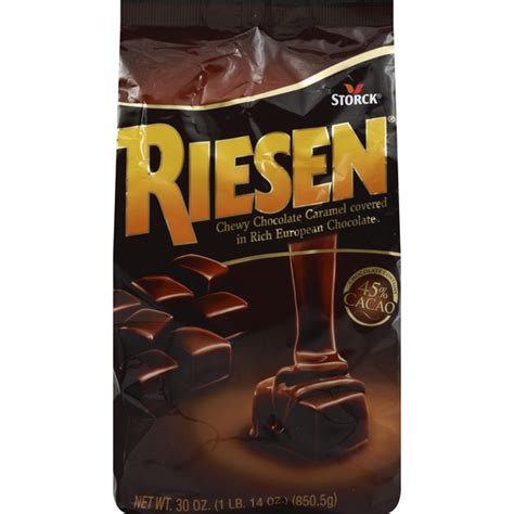 Riesen Chocolate Caramel, Chewy (30 oz) - Instacart