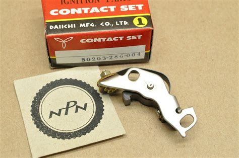 Nos Honda Cb350 Cb360 Cj360 Cl350 Cl360 Sl350 Right Points Daiichi 30203 286 004 Nos Parts Now