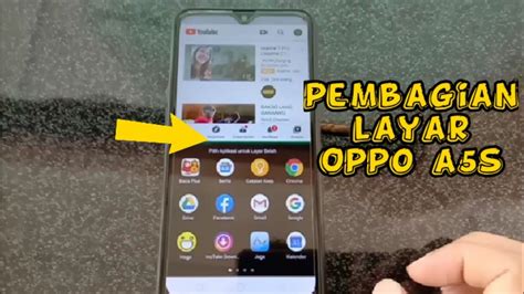 Cara Pembagian Layar Atau Split Screen Hp Oppo A5s YouTube