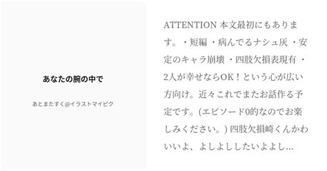 [r 18] 12 あなたの腕の中で ナッシュくんと灰崎くん 爨（かしぐ） マイピク移行済の小説シリーズ Pixiv