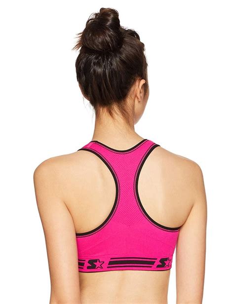 Starter Women S Reversible Seamless Racerback Sports Bra Amazon Exclusive Clothing