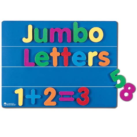 Jumbo Magnetic Letters | Free Resume Templates