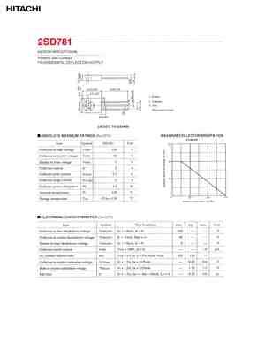 2SD78 Datasheet and Replacement, Transistor Equivalent Finder, Cross ...