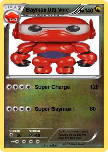 Pokémon Baymax Ulti Vole Super Charge Ma carte Pokémon