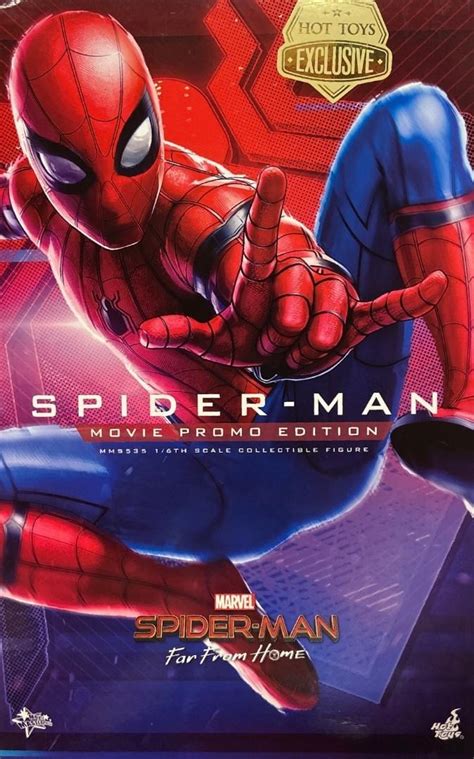 Hot Toys Mms Spider Man Far From Home Spider Man Movie Promo Edition Th Scale