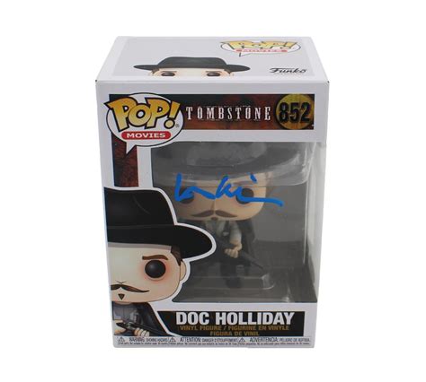 Val Kilmer Signed Tombstone 852 Doc Holliday Funko Pop Vinyl Figure