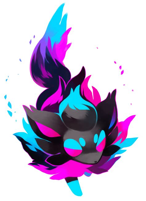 Sylvaur, My new shiny Zorua shirt design!! Click the...