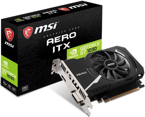 Видеокарта MSI GeForce GT 1030, 2 ГБ GDDR2 - купить по низким ценам в ...