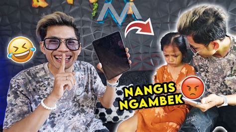 Prank Hapus Semua Game Di Ipad Aluna‼️😂 Dia Sampai Nangis Ngambek Gak