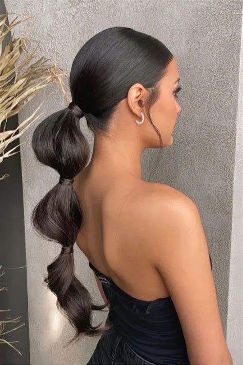 Ways To Nail The Bubble Braid Ponytail Trend Peinados Sencillos