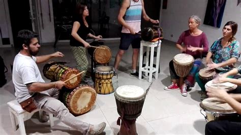 Nimba Escuela De Percusión Africana Ritmo Yankadi Youtube