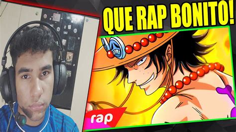 REACT GUIFO Rap Do Ace One Piece PUNHOS DE FOGO NERD HITS YouTube