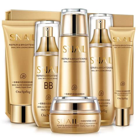 Набор косметики 6 средств с муцином улитки One Spring Snail Soothing ...
