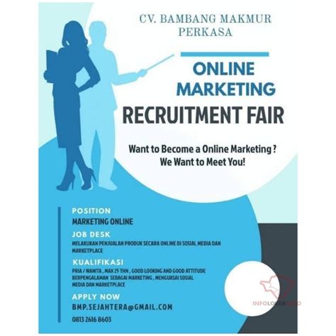 Lowongan Kerja Online Marketing Cv Bambang Makmur Perkasa Di Solo