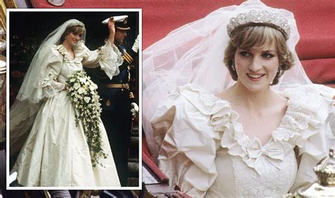 Princess Diana wedding dress in pictures: Every angle of 'theatrical ...