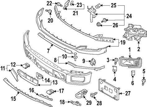 rlz  aa bumper trim  ford parts