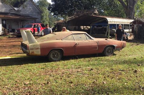 Decrepit Barn Find Dodge Charger Daytona To Be Auctioned To The