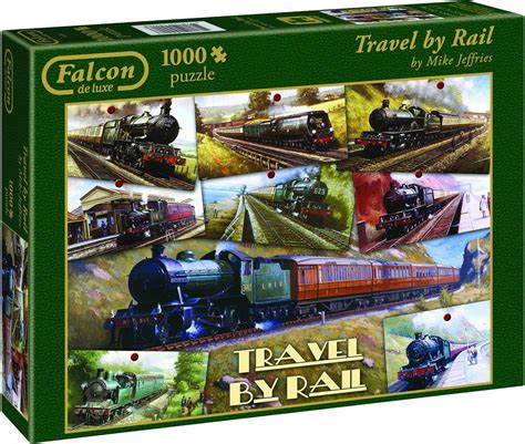 Falcon De Luxe – Transport Collection – Travel by Rail 1000 Piece ...