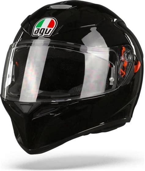 Casque intégral Agv K3 SV Max Vision Black Casque de moto Taille XS