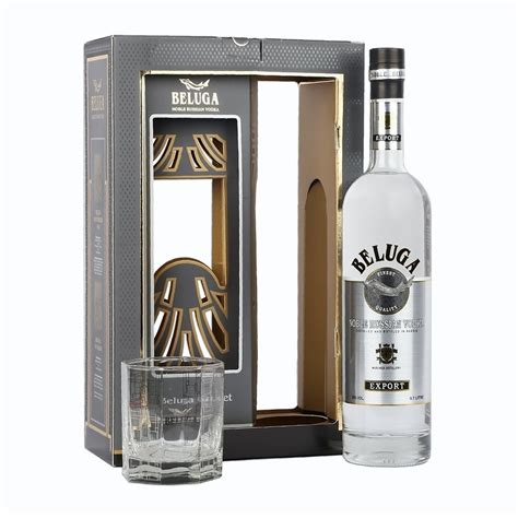 Beluga Noble Vodka + Rocks Glass Gift Pack - Spirits from The Whisky ...