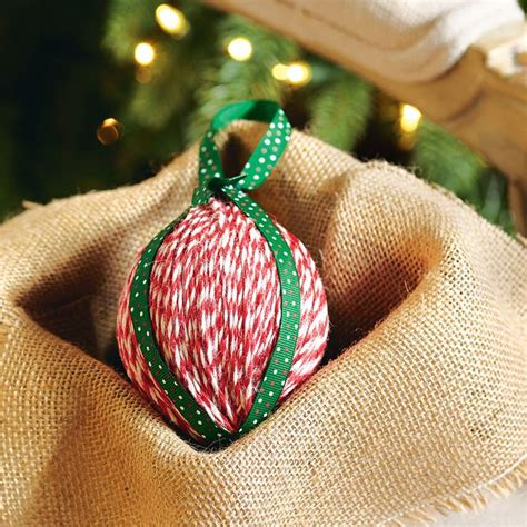 Turn Simple Styrofoam Balls Into Gorgeous Christmas Ornaments By