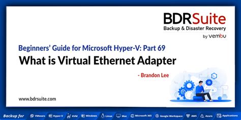 Beginners’ Guide: What is Virtual Ethernet Adapter? - BDRSuite