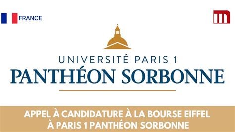 Bourses Eiffel L Universit Paris Panth On Sorbonne