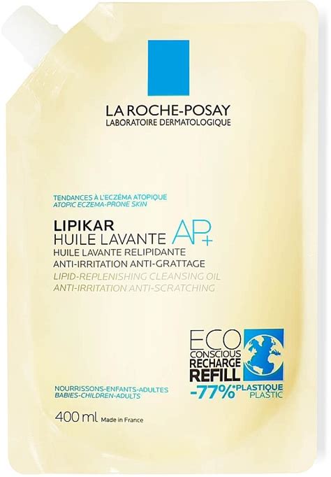 La Roche-Posay Lipikar Cleansing Oil AP+ (пълнител) - Овлажняващо масло ...