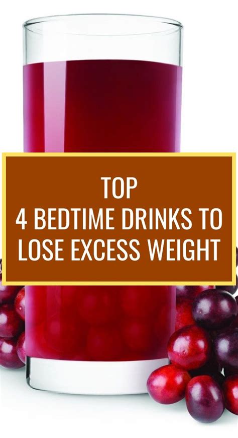 Top Bedtime Drinks To Lose Excess Weight Healthy Food Global In