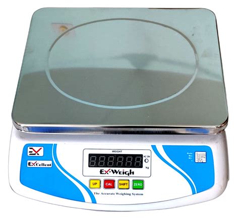 Ex Weigh Ss And Plastic Kg Digital Table Top Weighing Scale For