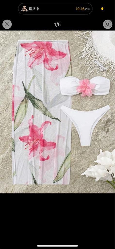 BRAND NEW 3 In 1 Bikini Swim Set Women S Fashion Swimwear Bikinis