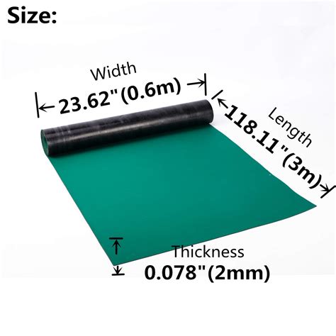 Snapklik Uyoyous X Large Esd Soldering Mat Roll Esd Anti