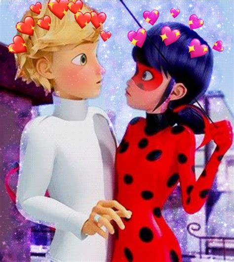 Ladrien Adrienette Love Marichat Ladynoir Ladybug Chat Noir Marinette