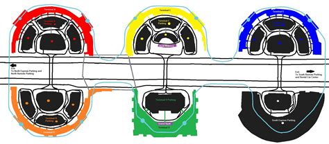 DFW terminal c map - DFW airport terminal c map (Texas - USA)