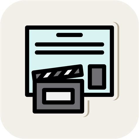 Movie Poster Vector Icon Design 20371291 Vector Art at Vecteezy