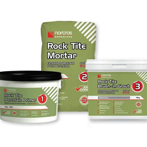 Norcros Rock Tite Exterior Porcelain And Stone Primer Kg Tileflair