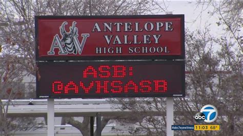 Former Antelope Valley HS student arrested for making threat against ...