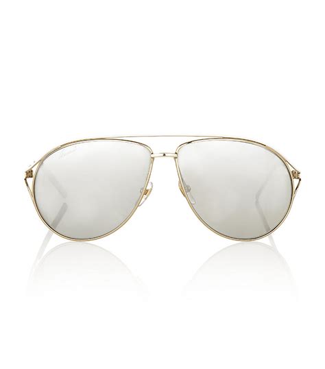 Gucci Aviator Sunglasses In White For Men Lyst